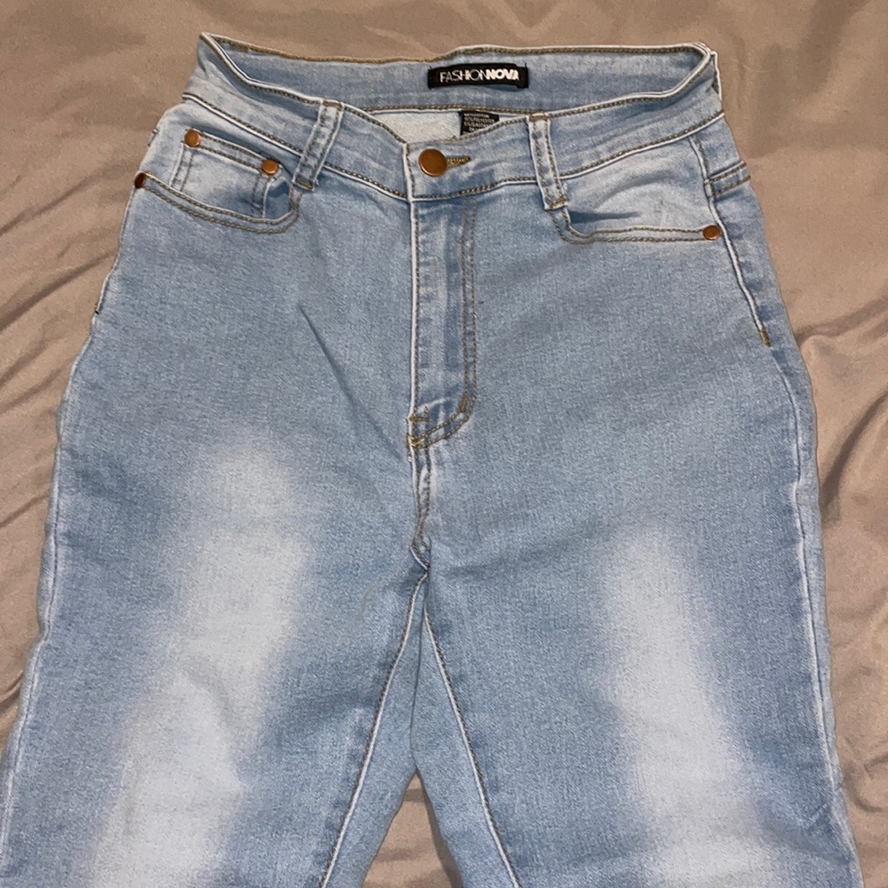 Fashion nova high rise skinny Jean